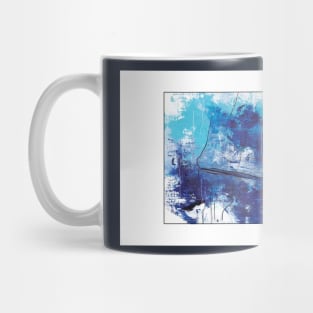 Blue abstract 2 Mug